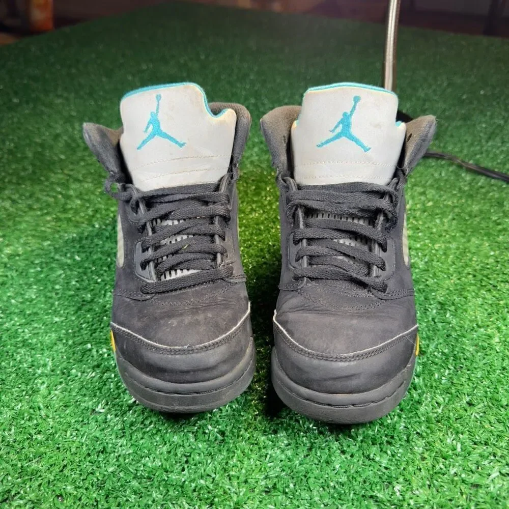 JORDAN 5 RETRO AQUA GS - Kids Sneakers Shoes - SIZE 3Y
